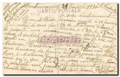 Montmorency — A Abside da Igreja — E.M. n°631 — Verso