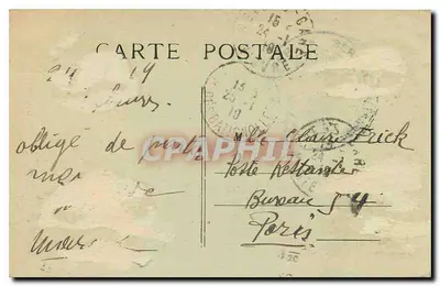Nevers - A Porta do Croux — editor desconhecido, n° 79 — Verso