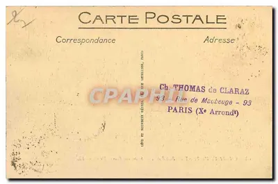 Castello di Fontainebleau — Salone delle Reine Madri — Lévy et Neudieux Décines, Parigi — Verso