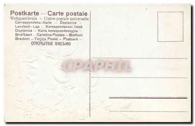 Rosas e folhas de trepadeira — Boa Ano — SER 507 — Verso