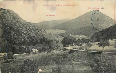 Os Vosges - Os arredores de Bussang — Côte des Russiers, Le Drumont — Maison des Marguins Pémon