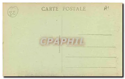 Dinan - Porte du Jerzual — editor Laurent Néret-Ropones, n° de série 2365 — Verso