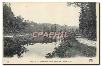 Dinan — Visão sobre a Rance, tomada do Campo de Tiro — IND. Phot.