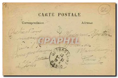 Dinan — O castelo da duquesa Ana — Édit. Anne Métayer — Verso