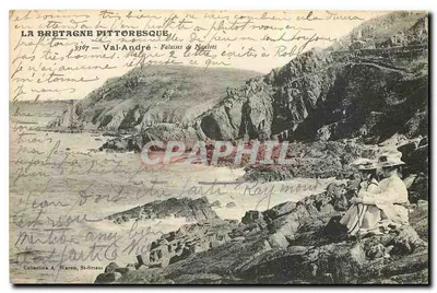Val-André - Falésias de Nantots — A Bretanha Pitoresca, n° 9367