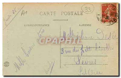 Arcachon (Côte d'Argent) - Canoë de Soleil - BR - 4943 — Verso
