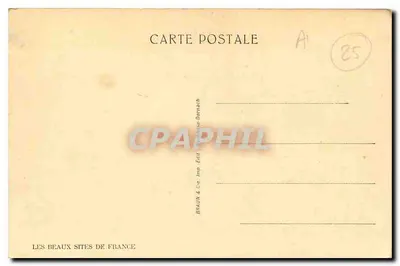 Clerval — Vista geral — Braun & Cie, Imp. Domach — Verso