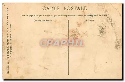 Stara pocztówka Paris Avenue du Bois de Boulogne et l'Arc de l'Etoile Petrole Hahn Cheveux — Rewers