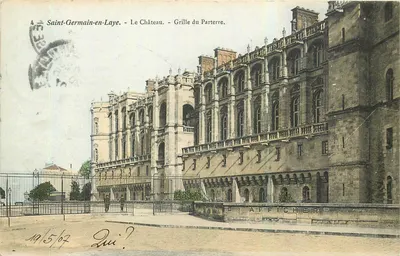 Saint-Germain-en-Laye - O Castelo - Grade do Parterre — Affichère, n°4