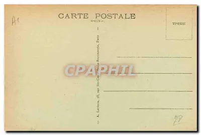Versailles — Pałac — Fasada Pałacu — A. L. — Rewers