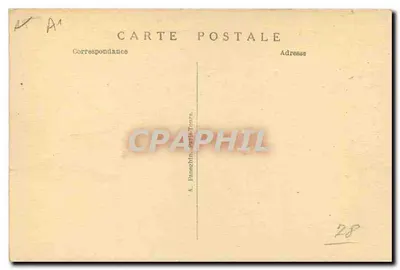 Versailles — Pałac Grand Trianon — Pokój Marie-Antoinette — A. P. — Rewers