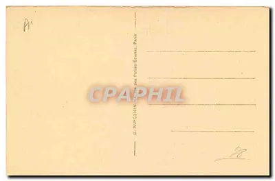 Pałac w Versailles — Galeria Bitew — E. Papeghin, Paryż — Rewers