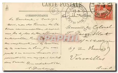 La Bourboule — Przebarwienie — LL. — nr 86 — Rewers