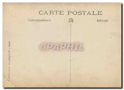 Soldado em uniforme — retrato oval — K. Guillaume e Cie, Paris — Verso