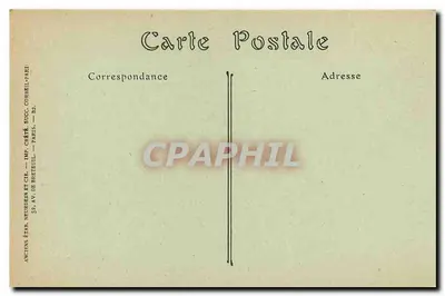 Soissons 1918 — Bairro das Ruas da Bannièrè e do Pot-d'Elain — Antigos Estabelecimentos Neurden e Cie, Paris — Verso