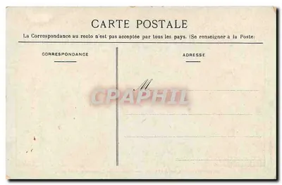 Gerbéviller-la-Martyre — Castelo dos Lambertye. Lado do jardim. — Verso