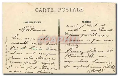 Vieil Armand (Alsácia) — Aspecto caótico das encostas após o ataque vitorioso de nossos caçadores — Visé Paris n° 566 — Verso