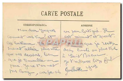 Saint-Malo — Fort National przez Grosse Mer — L.L. — n°120 — Rewers