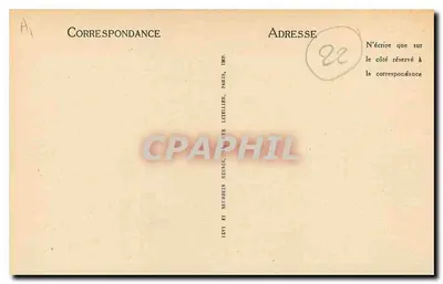 Saint-Brieuc — A Valle do Gouëdic e os Novos Boulevards — LL — Verso