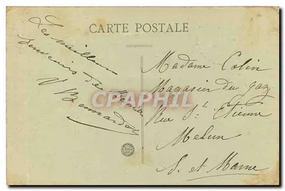 Marseille — Pałac Longchamp — J. F. — Rewers