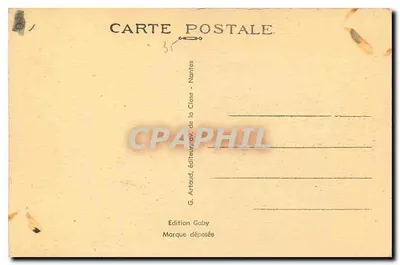 Dol-de-Bretagne — Porche katedry zbudowany w XV wieku — Gaby, nr 45 — Rewers