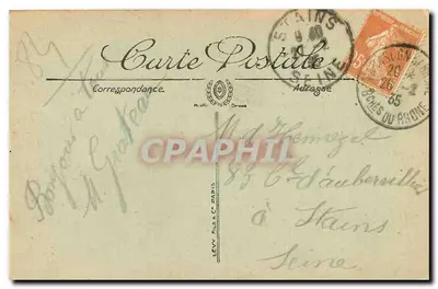 Avignon — Statua Crillon, Notre-Dame i Wieża Campana — L.L. n°18 — Rewers