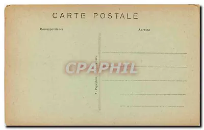 Vendôme (L.-et-Ch.) — Wieża St-Martin (Zachowana część kościoła z XVI wieku) i Widok ogólny — A. P. — Rewers