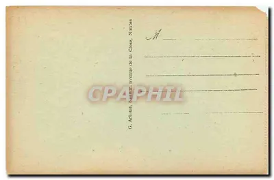 Caen — Abside da Igreja de São Pedro, obra da Renascença — G. Artaud, Nantes — Verso