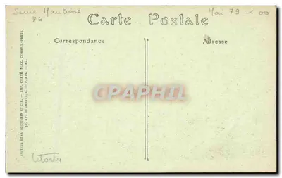 Dieppe — Ogród Kasyna i stary Zamek — ND Incl. n° 389 — Rewers