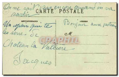 Château-la-Vallière (I.-et L.) — Vue Générale — Cliché et édition Chevraler — Rewers