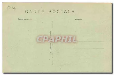 Chenonceaux — Zamek (strona południowo-zachodnia) — A.P. n°57 — Rewers