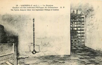 Loches (I-et-L.) — O Donjon — Cadeia onde foi preso Philippe de Commines — A.P.