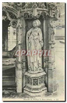 Igreja de Brou — Mausoléu de Philibert le Beau (detalhe) — LL
