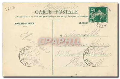 La Bresse (Vosges) — Jezioro Corbeaux — Widok z południowego końca — Fototypia Paul Teslar, Epinal — Rewers