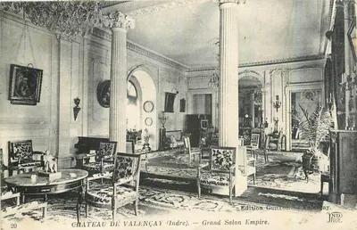 Castelo de Valençay (Indre) — Salão Imperial Grande — Edição Guintot