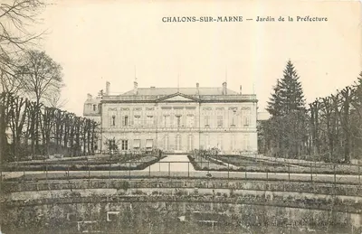 Châlons-sur-Marne — Jardim da Prefeitura — Editor dos Magasins Rouillès