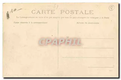 Châlons-sur-Marne — Jardim da Prefeitura — Editor dos Magasins Rouillès — Verso