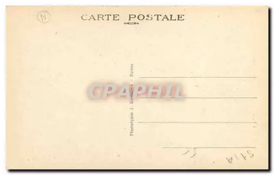 Reims — Bazylika św. Remigiusza — Fototypia J. Blenamme — Rewers