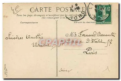 Porta do Bairro Boufflers — Paris — editor AQUA-PROTO — Verso