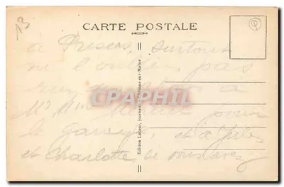 Chalons-sur-Marne — Monument aos Mortos — Editor Lacour, n°36 — Verso