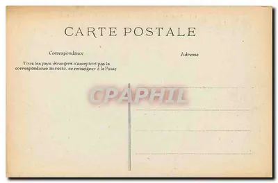 Bosque de Fontainebleau — Las Gorges de Franchard — Editor ELD, n° 151 — Reverso