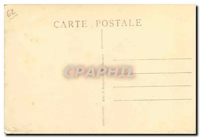 Le Touquet-Paris-Plage — A Pineta e o Farol — Editor Émil F. Bonaventure, n° 241 — Verso