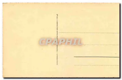 Lourdes - Bazylika i Matka Boża Złotowłosa — wydawca Chalienne des Arts Photographiques, Strasbourg, nr 45 — Rewers