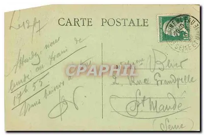 Palacio de Fontainebleau — Fuente de Diana — n°12 — Reverso