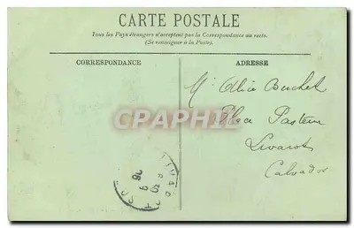 Fontainebleau — Il Castello — La Corte — LL. — n° 294 — Verso