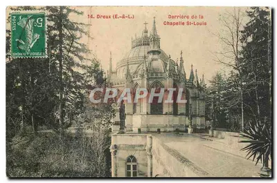 Dreux (E.&-L.) — Traseira da Capela São Luís — Editor não identificado, n° 14