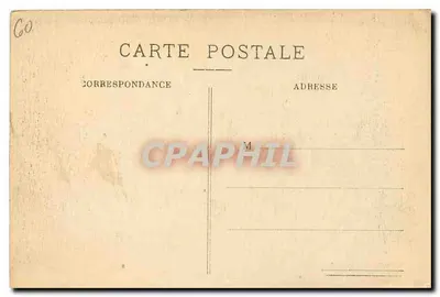 Pałac w Compiègne — Pokój łóżka Imperatorki — Wydawnictwo Lambert-Henry, Compiègne — Rewers