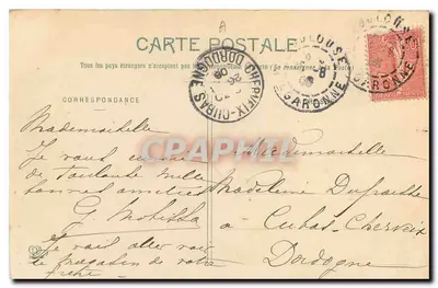 Toulouse — Façada Kapituły, widok z profilu — Fototypia Labouche bracia, Toulouse, nr 110 — Rewers