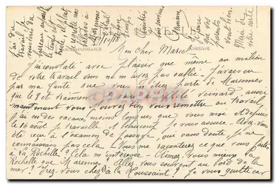 Paryż — Katedra Notre-Dame (fasada portali) — M.J. n°591 — Rewers