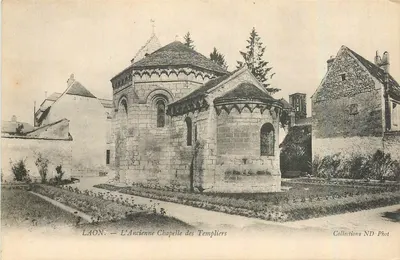 Laon — A Velha Capela dos Templários — Collections ND Phot
